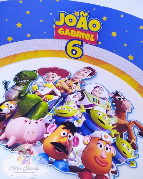 Topo de Bolo Toy Story