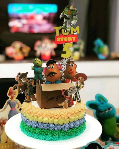 Topo de Bolo Toy Story