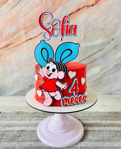 Topo de Bolo Turma da Monica