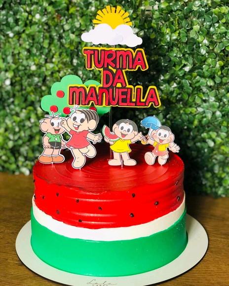 Topo de Bolo Turma da Mônica