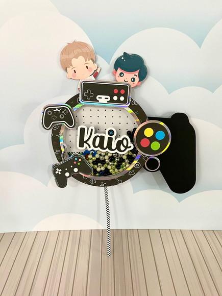 Topo de Bolo Video Game