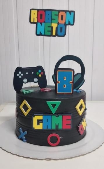 Topo de Bolo Video Game