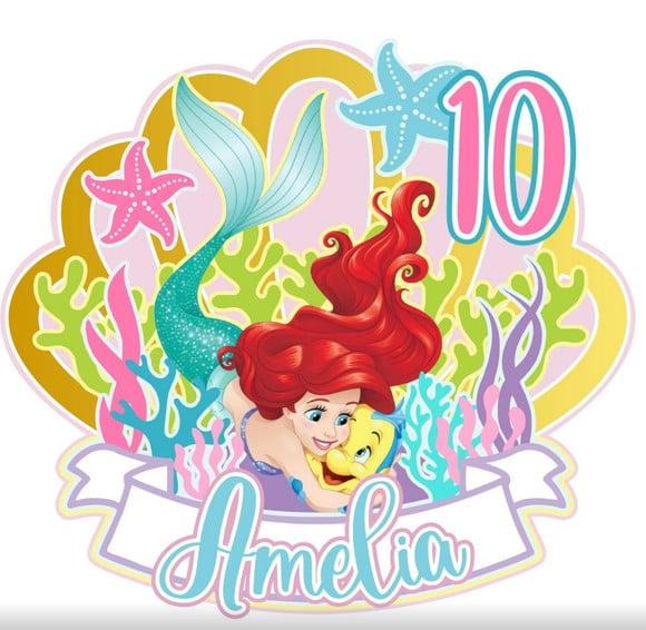 Topo de Bolo Ariel