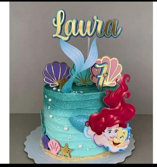 Topo de Bolo Ariel
