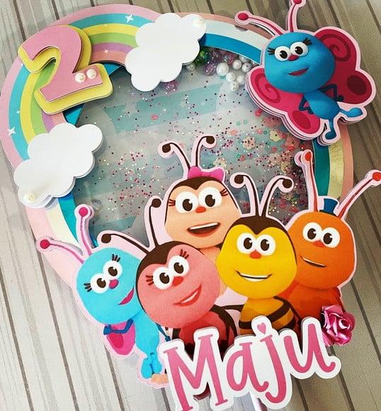Topo de Bolo Bichikids