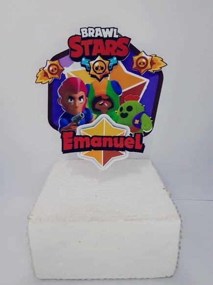 Topo de Bolo Brawl Star