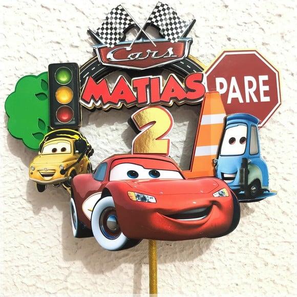 Topo de Bolo Carros