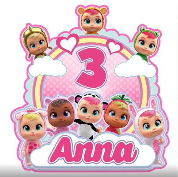 Topo de Bolo Cry Babies