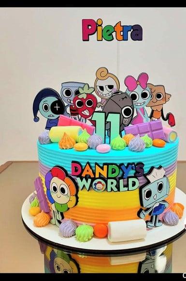 Topo de Bolo Dandys Word