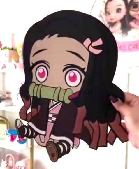 Topo de Bolo Demon Slayer