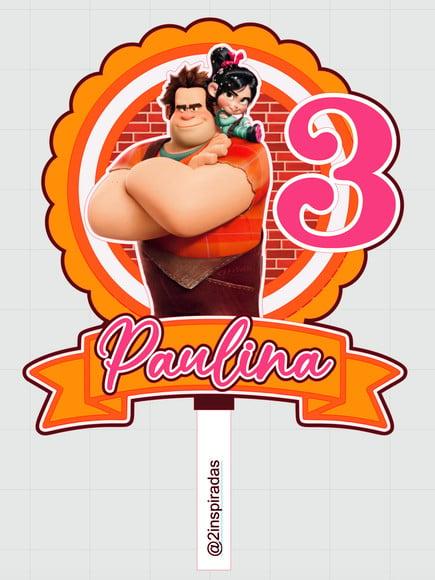 Topo de Bolo Detona Ralph