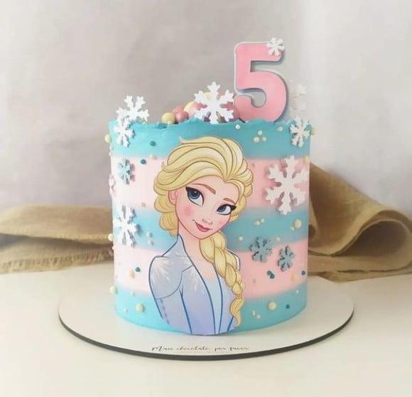 Topo de Bolo Frozen