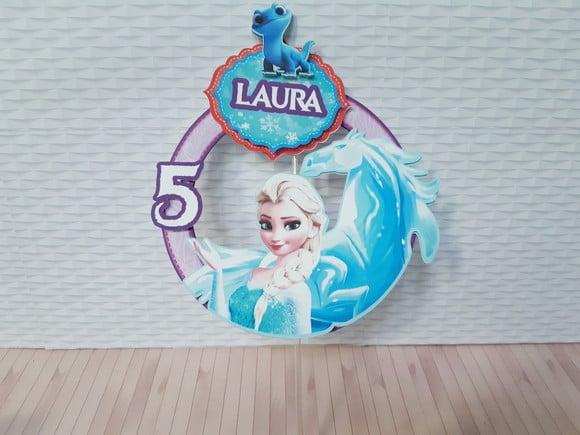 Topo de Bolo Frozen