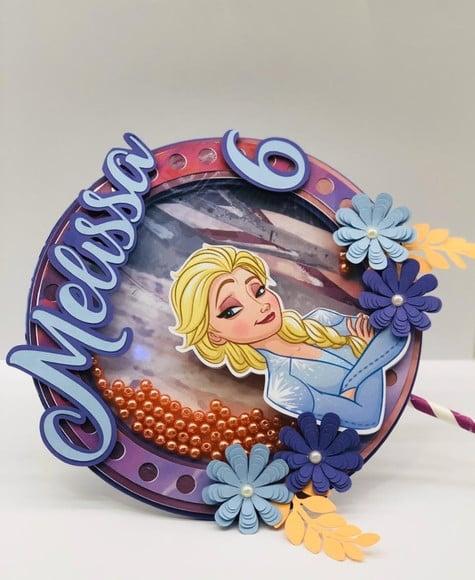 Topo de Bolo Frozen