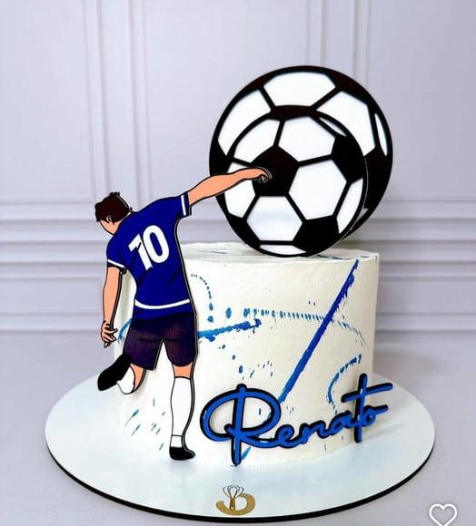 Topo de Bolo Futebol