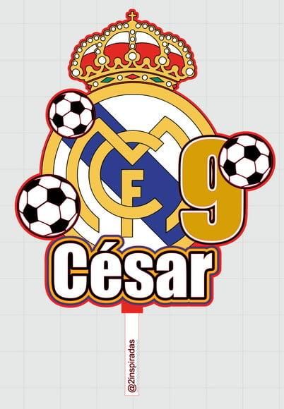 Topo de Bolo Futebol