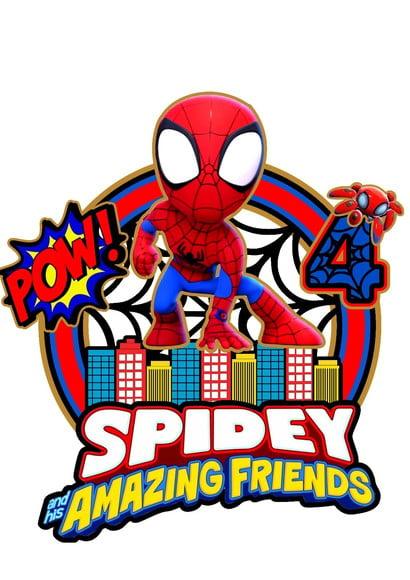 Topo de Bolo Homem Aranha