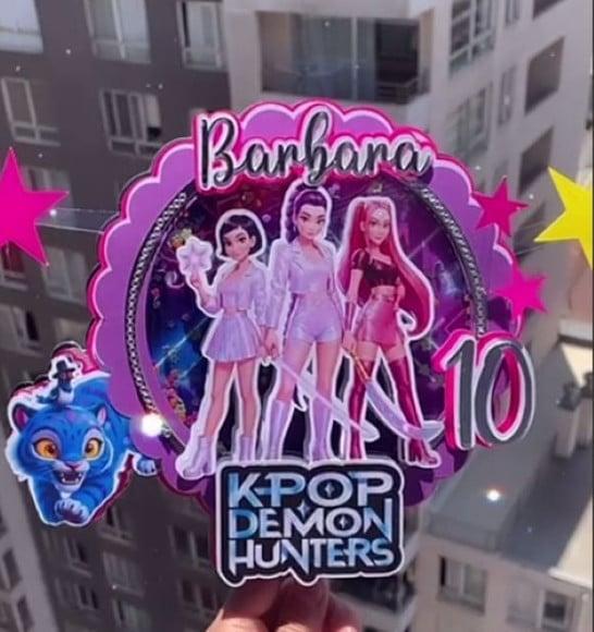 Topo de Bolo Kpop