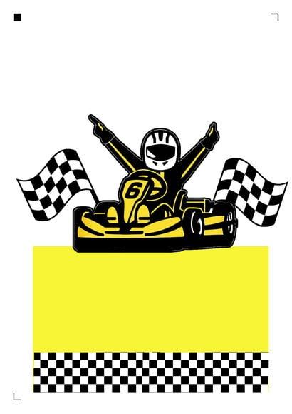 Topo de Bolo Kart