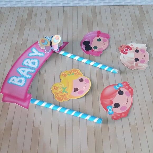 Topo de Bolo Lalaloopsy
