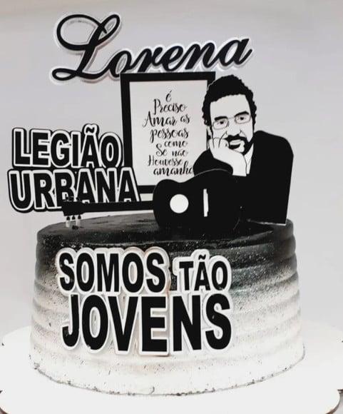 Topo de Bolo Legião Urbana