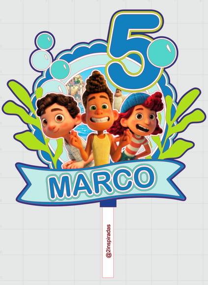 Topo de Bolo Luca