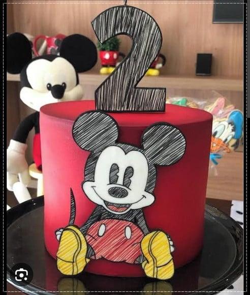 Topo de Bolo Mickey