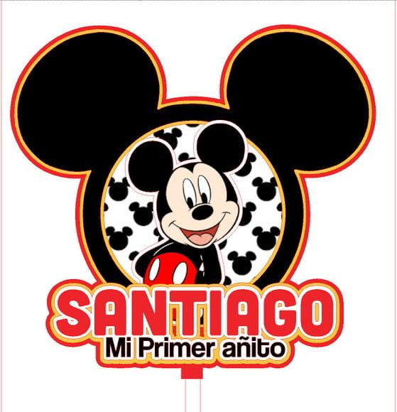 Topo de Bolo Mickey