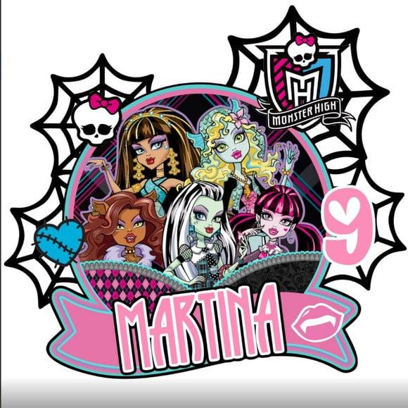 Topo de Bolo Monster High