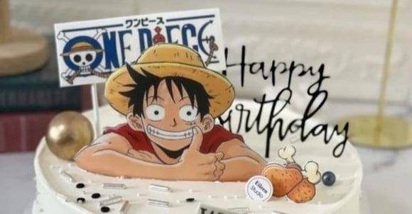 Topo de Bolo One Piece