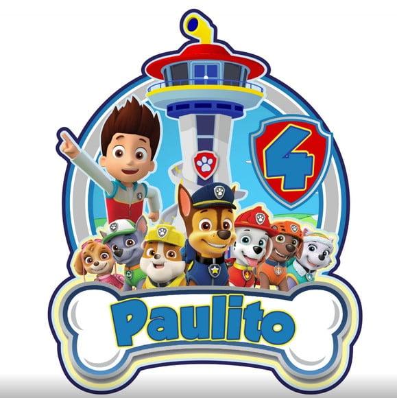 Topo de Bolo Patrulha Canina