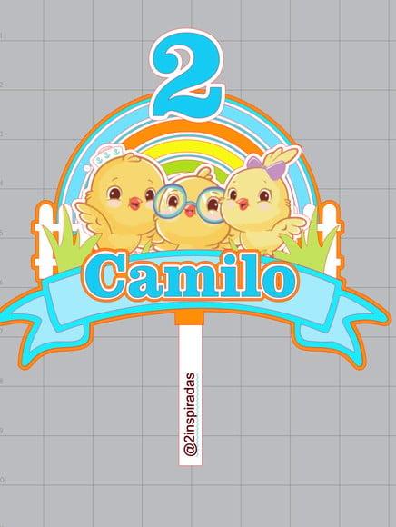 Topo de Bolo Pintinho