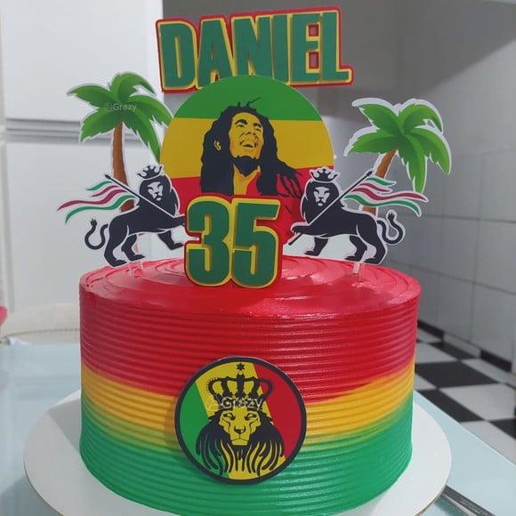 Topo de Bolo Reggae