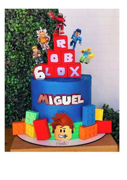 Topo de Bolo Roblox