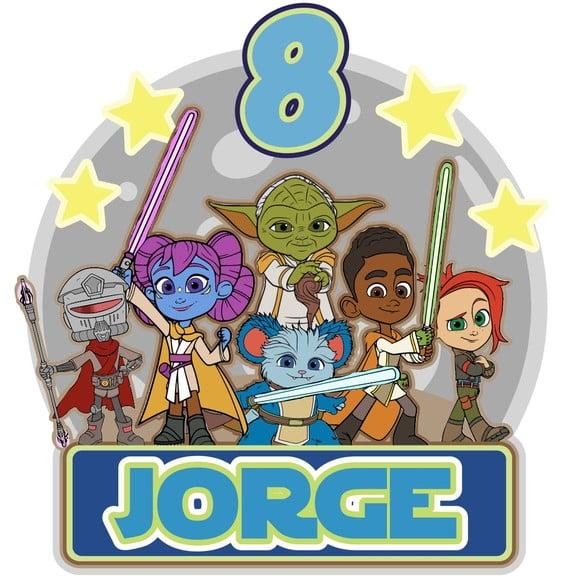 Topo de Bolo Star Wars