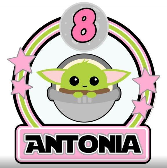 Topo de Bolo Star Wars