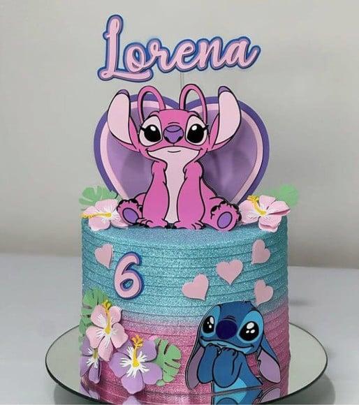 Topo de Bolo Stitch