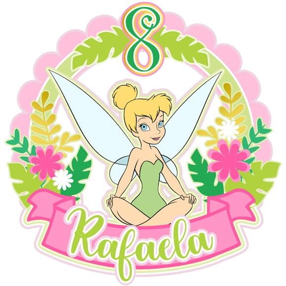 Topo de Bolo Tinker Bell