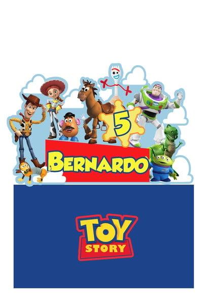 Topo de Bolo Toy Story