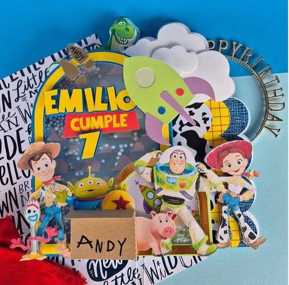 Topo de Bolo Toy Story