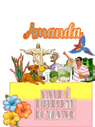 Arquivo de corte topo de bolo Brasilidades