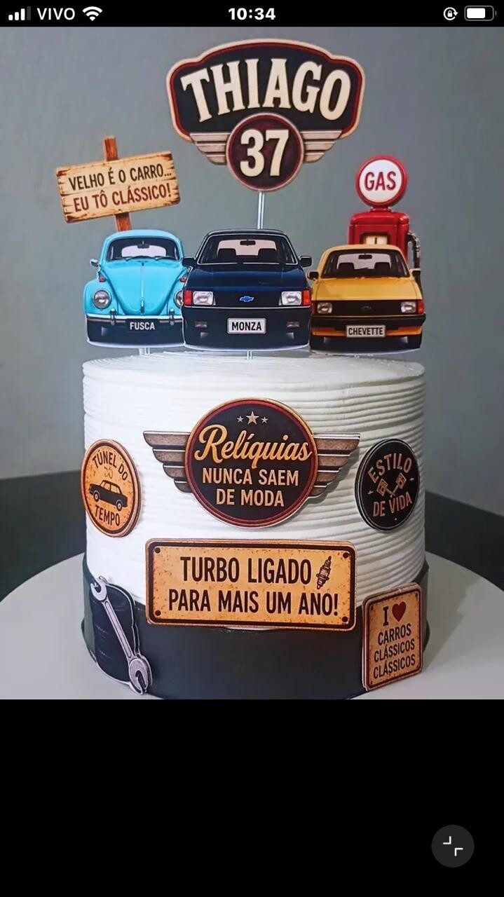 Arquivo de corte topo de bolo Carros