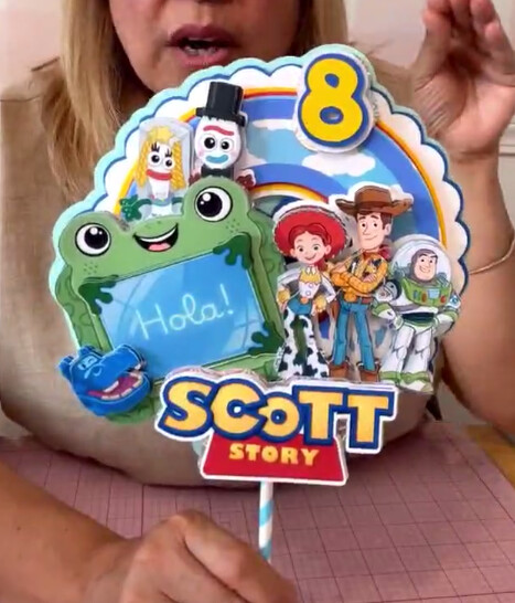 Arquivo de corte topo de bolo Toy Story
