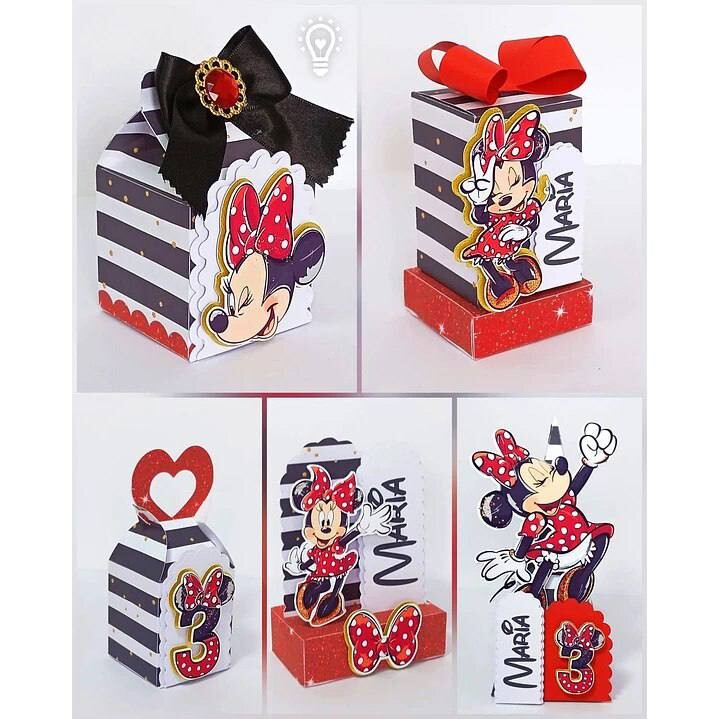 Arquivo de corte Festa Pronta Minnie