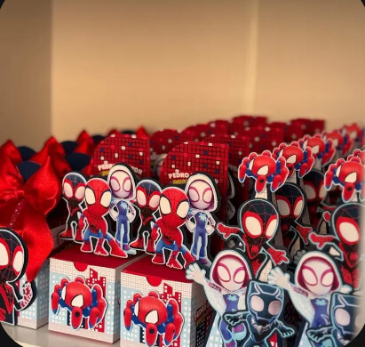 Arquivo de corte Festa Pronta Homem Aranha