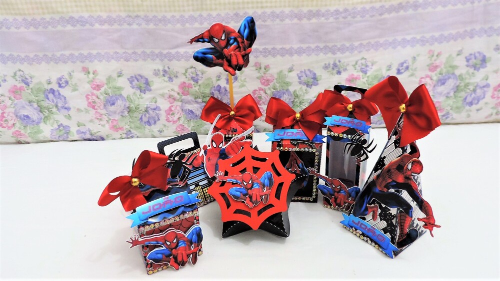 Arquivo de corte Festa Pronta Homem Aranha