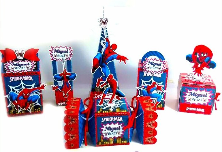 Arquivo de corte Festa Pronta Homem Aranha