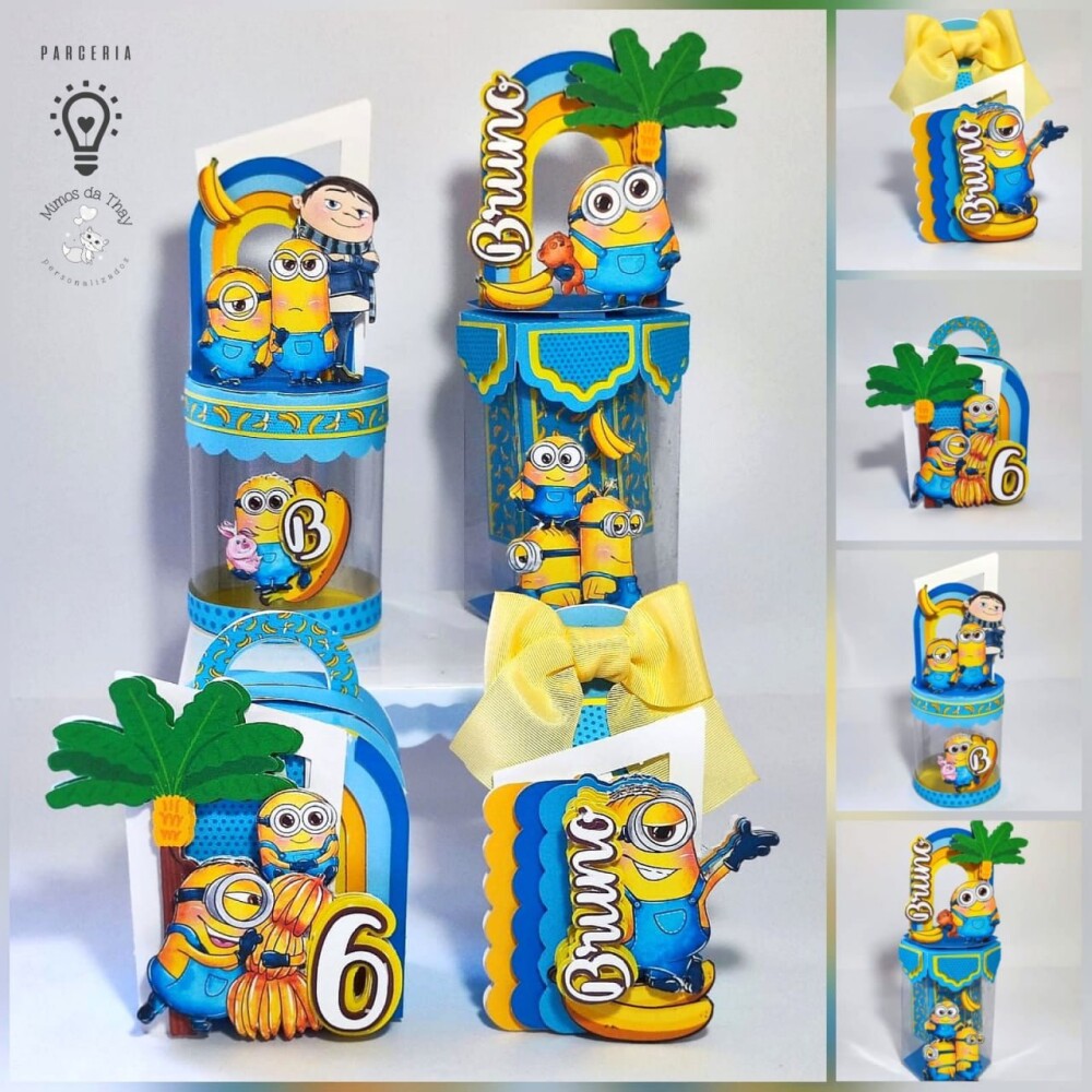 Arquivo de corte Festa Pronta Minions