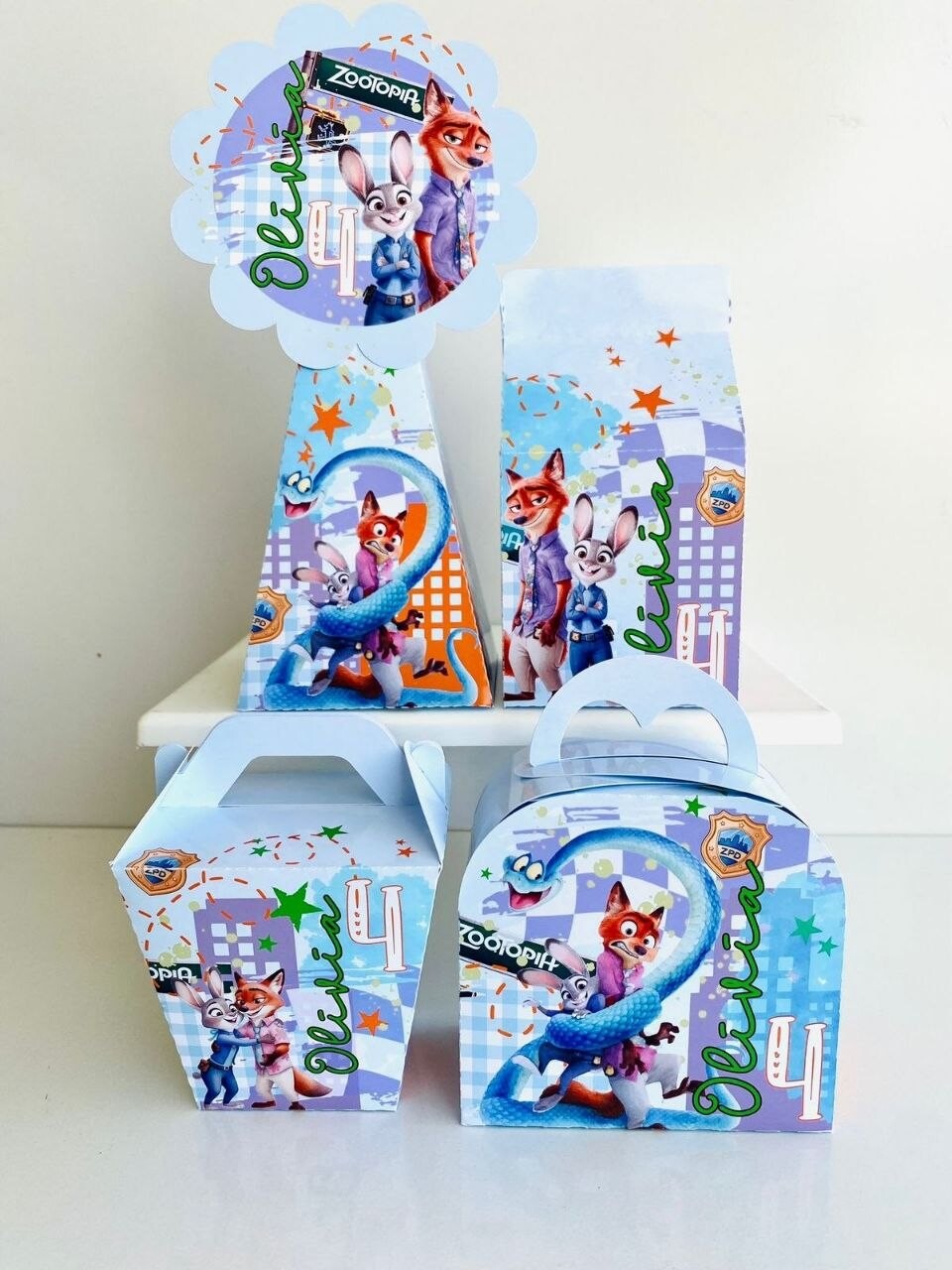 Arquivo de corte Festa Pronta Zootopia
