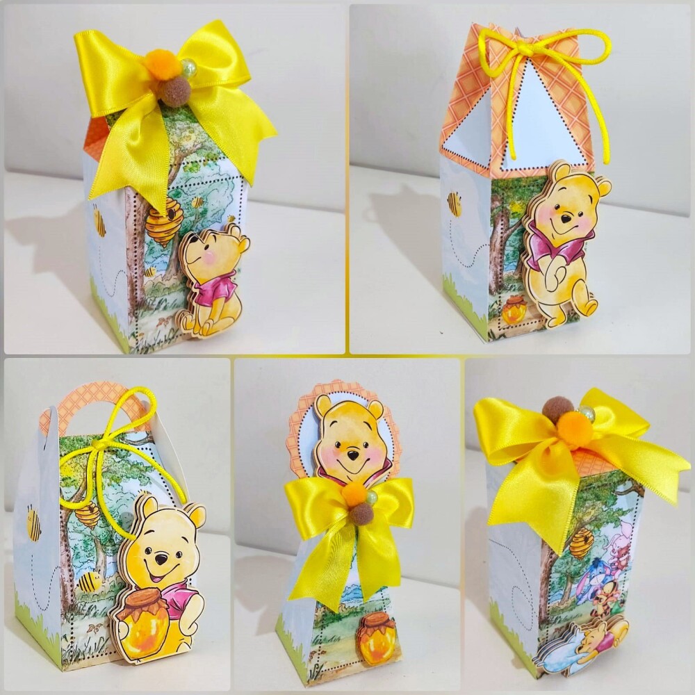 Arquivo de corte Festa Pronta Ursinho Pooh